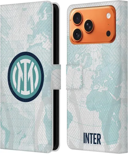 Vista 56 de Head Case Designs Officially Licensed Inter Milan Away 2025/26 Crest Kit Leather Wallet Case Compatible with Apple iPhone 11