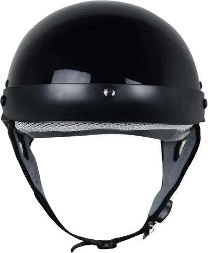 Vista 2 de Cascos para adultos, medio casco de motocicleta para mujeres y hombres, aprobado por DOT, ciclismo, motocross