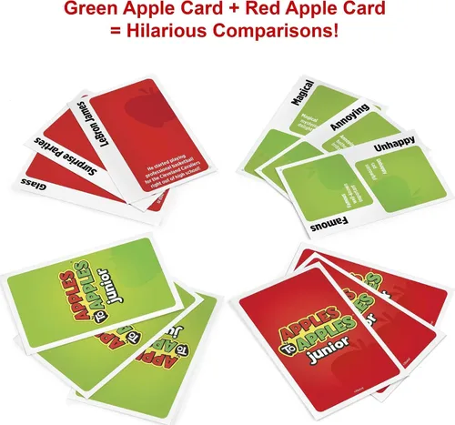 Vista 5 de Juego de combinaciones locas (idioma español no garantizado) por Apples to Apples Junior, Multicolor