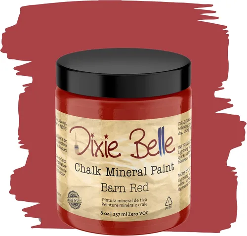 Vista 362 de Pintura para muebles con acabado de tiza Dixie Belle Paint Company - Amatista (4oz) - Pintura mineral de tiza chic púrpura profundo mate