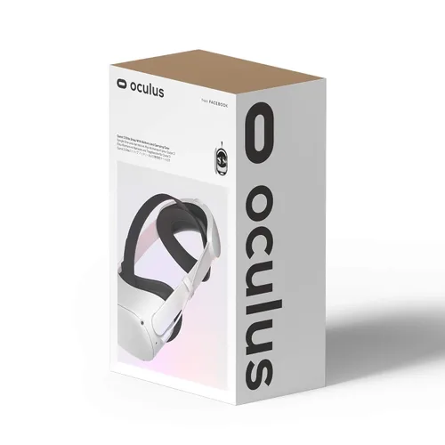 Vista 3 de Quest 2 Elite Strap with Battery and Carrying Case for Enhanced Comfort and Playtime in VR