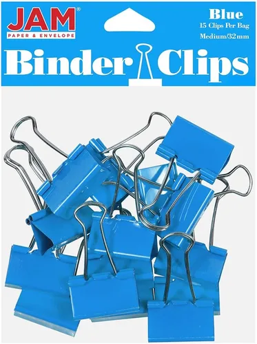 Vista 74 de Broches aprietapapeles JAM Paper®, Blanco