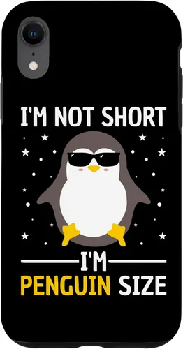 Vista 25 de I'm Not Short I'm Penguin Size Men Women Funny Penguin Lover Case for iPhone 17