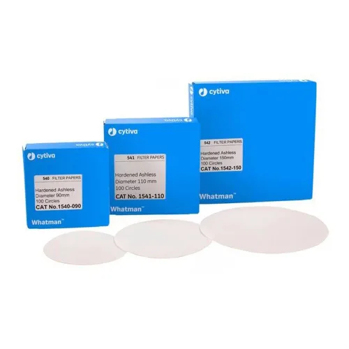 Vista 3 de Whatman 1540 – 090 endurecido ashless Papel de filtro cuantitativo, 9.0 cm de diámetro, 8 Micron, grado 540 (Pack de 100)
