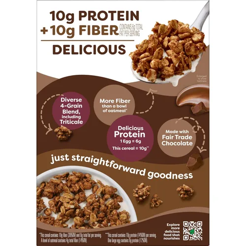 Vista 8 de Kashi GO Chocolate Crunch Proteína Cereal 16oz
