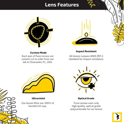 Vista 3 de Fuse Lenses Lentes de repuesto polarizadas compatibles con Arnette La Pistola 4179