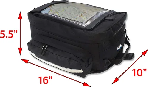 Vista 2 de Chase Harper USA 1560 Bolsa de tanque de montaje magnético, resistente al agua, resistente al desgarro, nailon balístico de grado industrial
