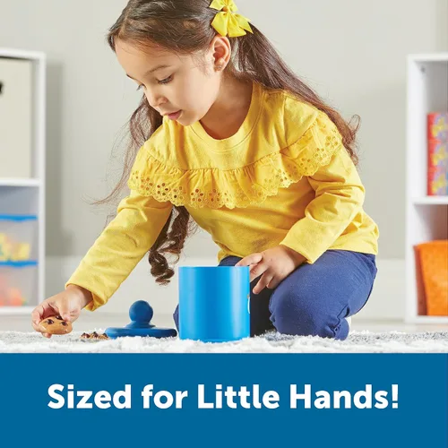 Vista 10 de Learning Resources Smart Counting Cookies - Alimentos de juego de chispas de chocolate, actividades preescolares, juguete sensorial para niños