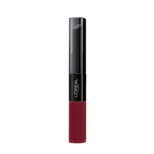 Vista 13 de Cosméticos labial de color duradero de L’oreal París, rosa (Rose Tattoo)