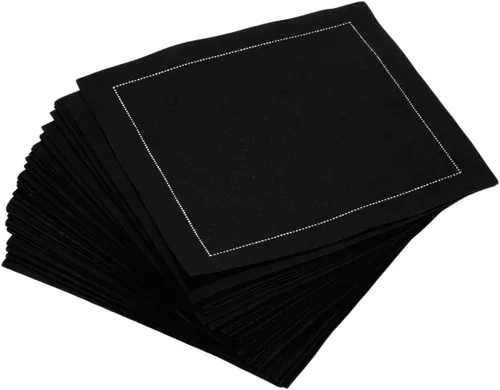 Vista 15 de Servilletas de Cinco Estrellas Servilletas de Algodón para Cóctel, Servilleta para Bebidas, Servilleta para Bar, Servilletas para Fiesta