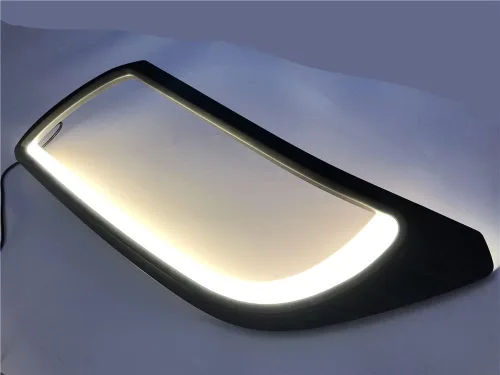 Vista 5 de Reemplazo de la cubierta del faro delantero LED para Nissan Navara Frontier NP300 2015-2017