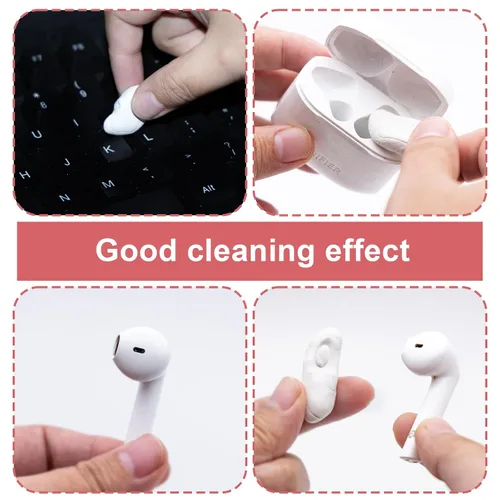 Vista 5 de 96 Piezas de Adhesivo Pegajoso para Póster, Masilla Pegajosa de Montaje Reutilizable Removible No Tóxica para Colgar en la Pared DIY (Blanco)