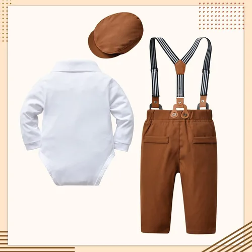 Vista 2 de Baby Boy Suits Baby Boy Formal Gentleman Suits 0-18M
