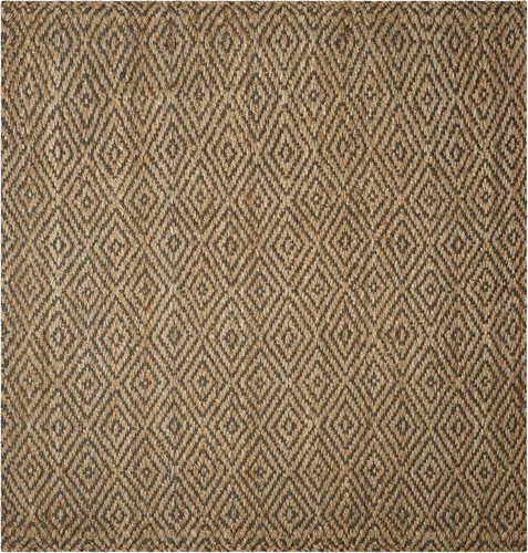 Vista 16 de Safavieh NF181A tapete de yute natural tejido a mano, de la colección de fibra natural (5 x 8 pies), Yute, Natural / Natural