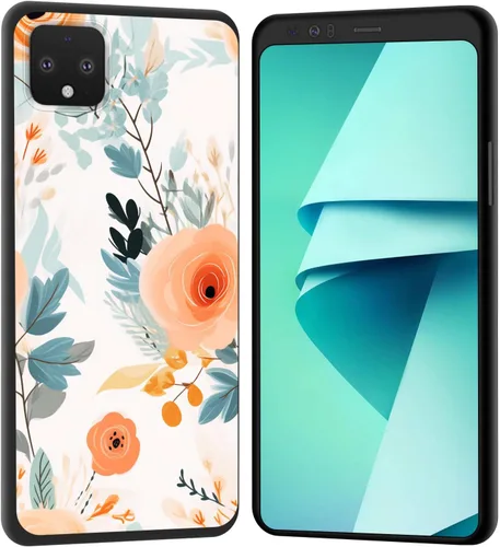 Vista 120 de Funda para Pixel 4 XL, funda de goma de silicona suave a prueba de golpes, funda protectora de cuerpo completo para Google Pixel 4 XL, ciervo