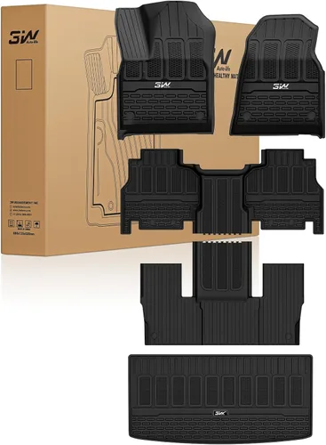 Vista 23 de 3W Alfombrillas y alfombrillas para respaldo de asiento y forro de carga