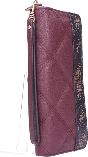 Vista 6 de Guess Women's Wallets Burgundy Swqb7870460, Burgundy Multi, Onesize
