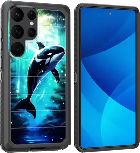 Vista 25 de Funda para Galaxy A15 5G, cuerpo completo, protección contra caídas, a prueba de polvo, resistente de 3 capas, militar, resistente, duradera
