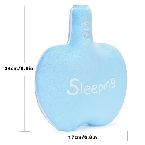 Vista 5 de Chupete de sueño para bebé con vibración suave, almohadilla de colchón vibratoria portátil para recién nacidos y bebés, temporizador, regalo