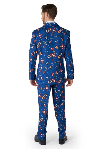 Vista 2 de Traje Suitmeister Gamer Azul Marino para Hombre Multicolor