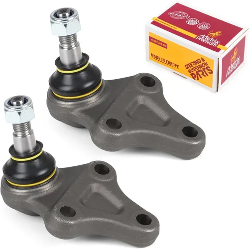 Vista 233 de Metrix - 2 juntas de rótula superior delantera K3134T para Dodge Ram 1500 4WD 94-01, Ram 2500 4WD 94-99, Jeep Cherokee 84-01, Wrangler 97-17