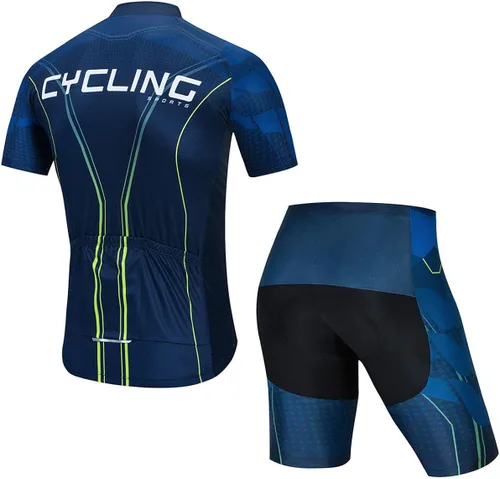 Vista 2 de Maillot de ciclismo de manga corta ropa de bicicleta para hombre MTB jersey transpirable verano