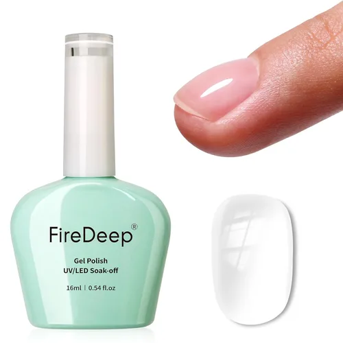 Vista 27 de Gel constructor transparente, gel duro espesante de 0.5 fl oz para el hogar, diseño de uñas, salón de bricolaje