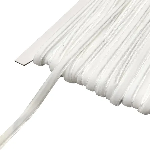 Vista 118 de Chenkou Craft Cinta de Terciopelo Beige 25 Yardas 1/4" Lotes a Granel (Beige, 1/4"(6mm))