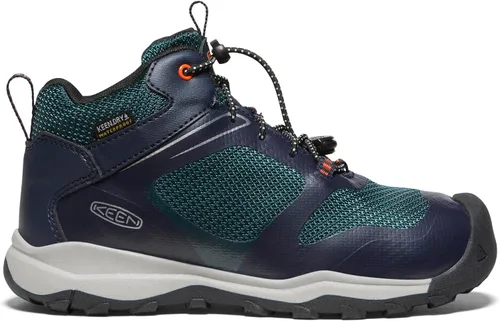 Vista 2 de KEEN Wanduro - Botas de senderismo unisex para niños, impermeables, fáciles de poner y duraderas