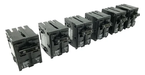 Vista 33 de Disyuntor Q220 tipo QP de doble polo de 20 amperios
