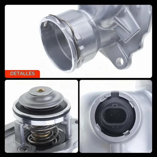 Vista 9 de A-Premium Conjunto de Carcasa de Termostato de Refrigerante de Motor con Junta Compatible con Mercedes-Benz C230 C250 C280 C300 C350 E280 E350 ML350