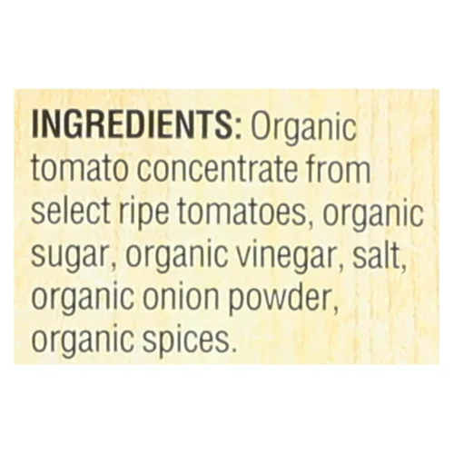 Vista 2 de Woodstock Ketchup de tomate orgánico - Caja de 12 - 32 oz.