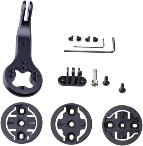 Vista 3 de Soporte de montaje para computadora de bicicleta compatible con Gar min/Mage ne C406 C206/Bry ton/Wa hoo/iGPS Port Computer, cámaras de acción