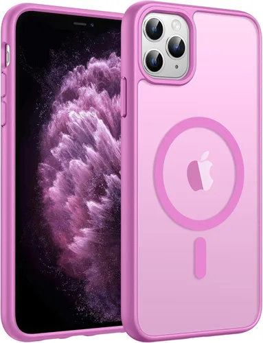 Vista 81 de FNTCASE - Funda para iPhone 16 Pro: magnética, mate, translúcida, de grado militar, protectora contra caídas, resistente, fina, duradera y a prueba