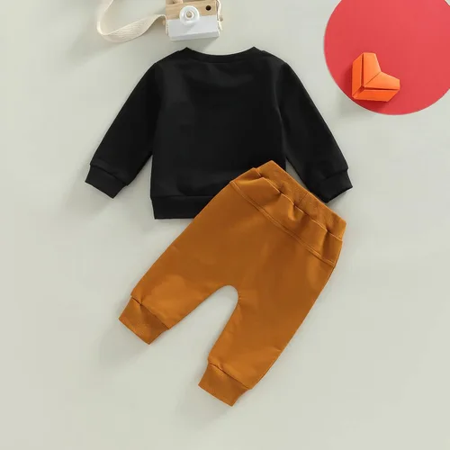 Vista 45 de Mameluco de manga larga con estampado de corazón para el día de San Valentín, recién nacido, para bebés, niños y niñas
