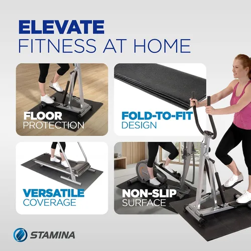 Vista 3 de Colchoneta plegable de equipo Stamina Fold-to-Fit (84 pulgadas por 36 pulgadas)