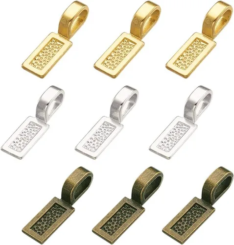 Vista 9 de Fianzas adhesivas MegaPet, Plata Cuchara de plata antigua