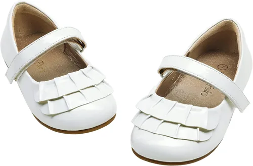 Vista 3 de DREAM PAIRS Zapatos de vestir Mary Jane para niñas pequeñas