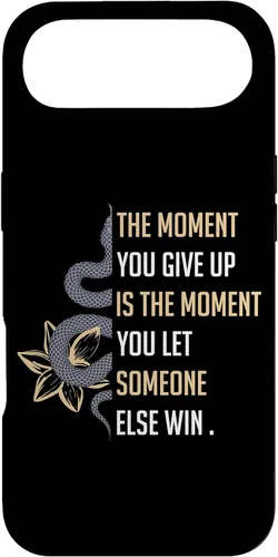 Vista 27 de Funda para iPhone 16 Mamba Motivacional Mentalidad Don't Give Up