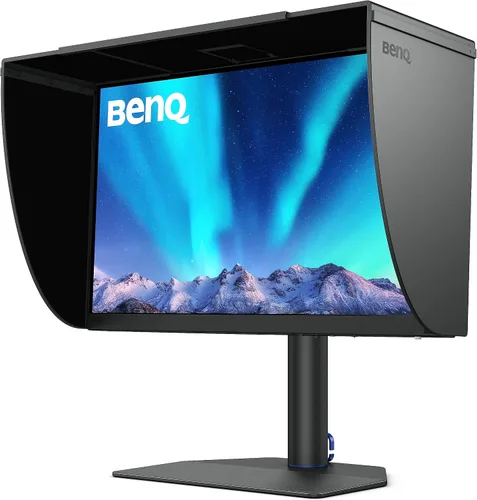Vista 11 de BenQ SW272U - Monitor de fotógrafo USB-C de 27 pulgadas 4K 90 W, 99% Adobe