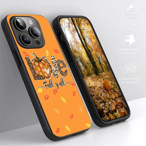 Vista 2 de Fall Love - Funda para iPhone 16, 15, 14, 13, 12, 11 Pro Max, Galaxy S25, S24, S23, S22, S21, FE Note 20, Ultra A16, A15, A14, A54, A53, A03S, A13