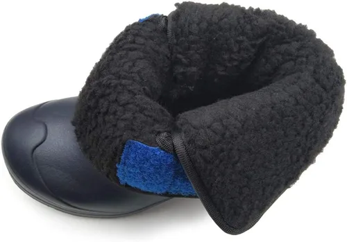 Vista 6 de Amoji Boy. Botas de invierno para exteriores, para niñas y niños, zapatos para nieve, zapatos impermeables para niños pequeñosniños grandes.