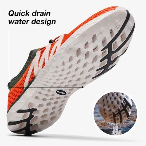 Vista 114 de ALEADER - Zapatillas acuáticas de secado rápido para hombre