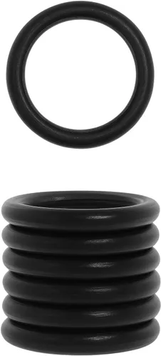 Vista 15 de Mandala Crafts Anillos de madera negra de 0.59 pulgadas (0.591 in), suministros de macramé, 100 anillos de macramé de madera natural