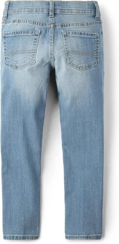 Vista 3 de The Children's Place Boys' Stretch Straight Leg Jeans