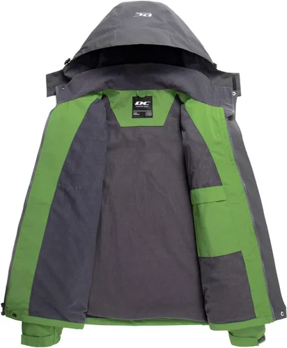 Vista 3 de Diamond Candy-Chamarra impermeable de Softshell con capucha para hombre.