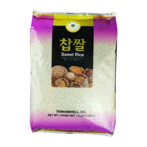 Vista 4 de ROM AMERICA Arroz Dulce y Pegajoso Arroz Glutinoso 찹쌀 2 Libras