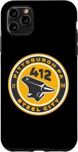 Vista 13 de Pittsburgh Steel City 412 Case for iPhone 16
