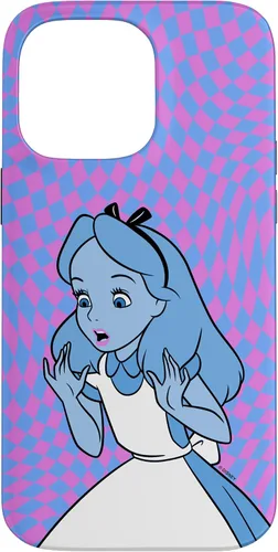 Vista 21 de Funda de neón para iPhone 16 Disney Alicia en el país de las maravillas Alicia