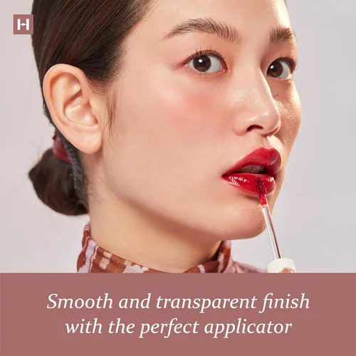 Vista 5 de HINCE Mood Enhancer Water Liquid Glow - Tinte labial no pegajoso e impermeable para mujeres - Brillo de labios de larga duración para brillo natural